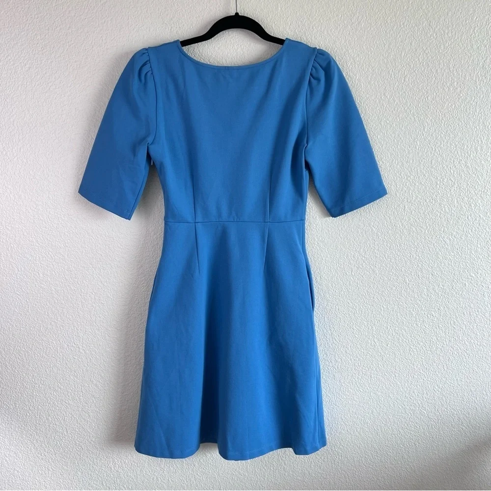 Betabrand Women’s Fit & Flare V-Neck‎ Dress